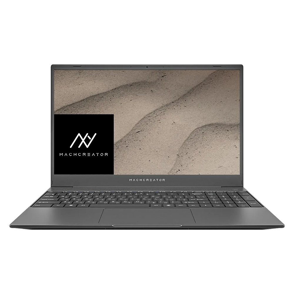 Ноутбук Machcreator One R5 JJ00GB00GRU, 15.6" FHD IPS, AMD Ryzen 5 7430U, 16 ГБ DDR4, 512 ГБ SSD, Windows 11 Pro, серый (русские буквы на клавиатуре есть)