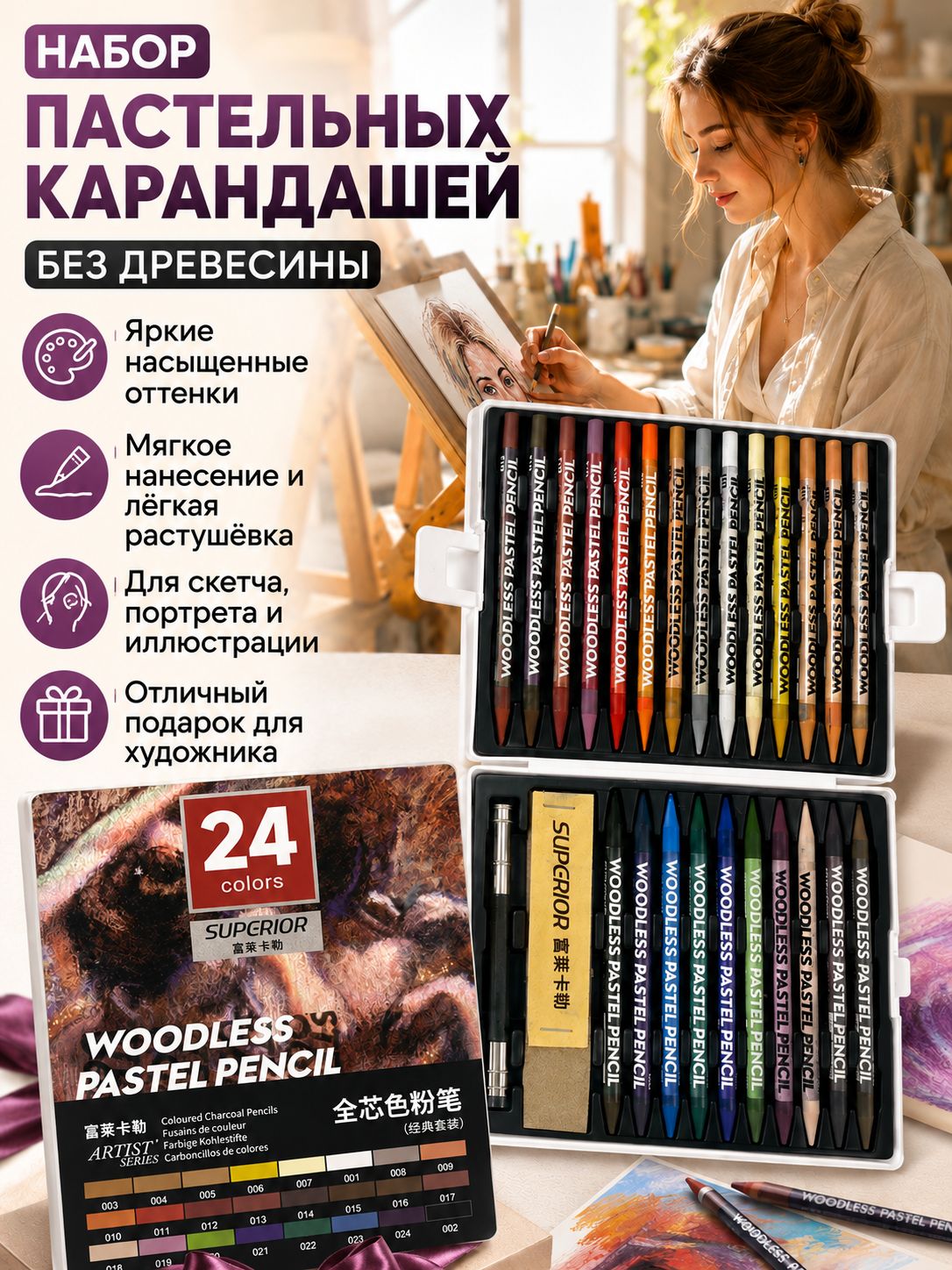 Пастель 1 шт./ 550 г.