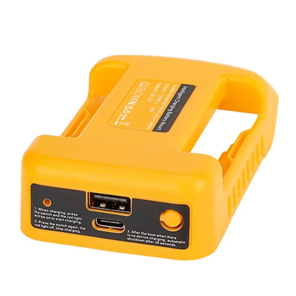 (O036) USB-Адаптер Зарядного Устройства Для Dewalt 18 В 20 Литий-Ионного Аккумулятора