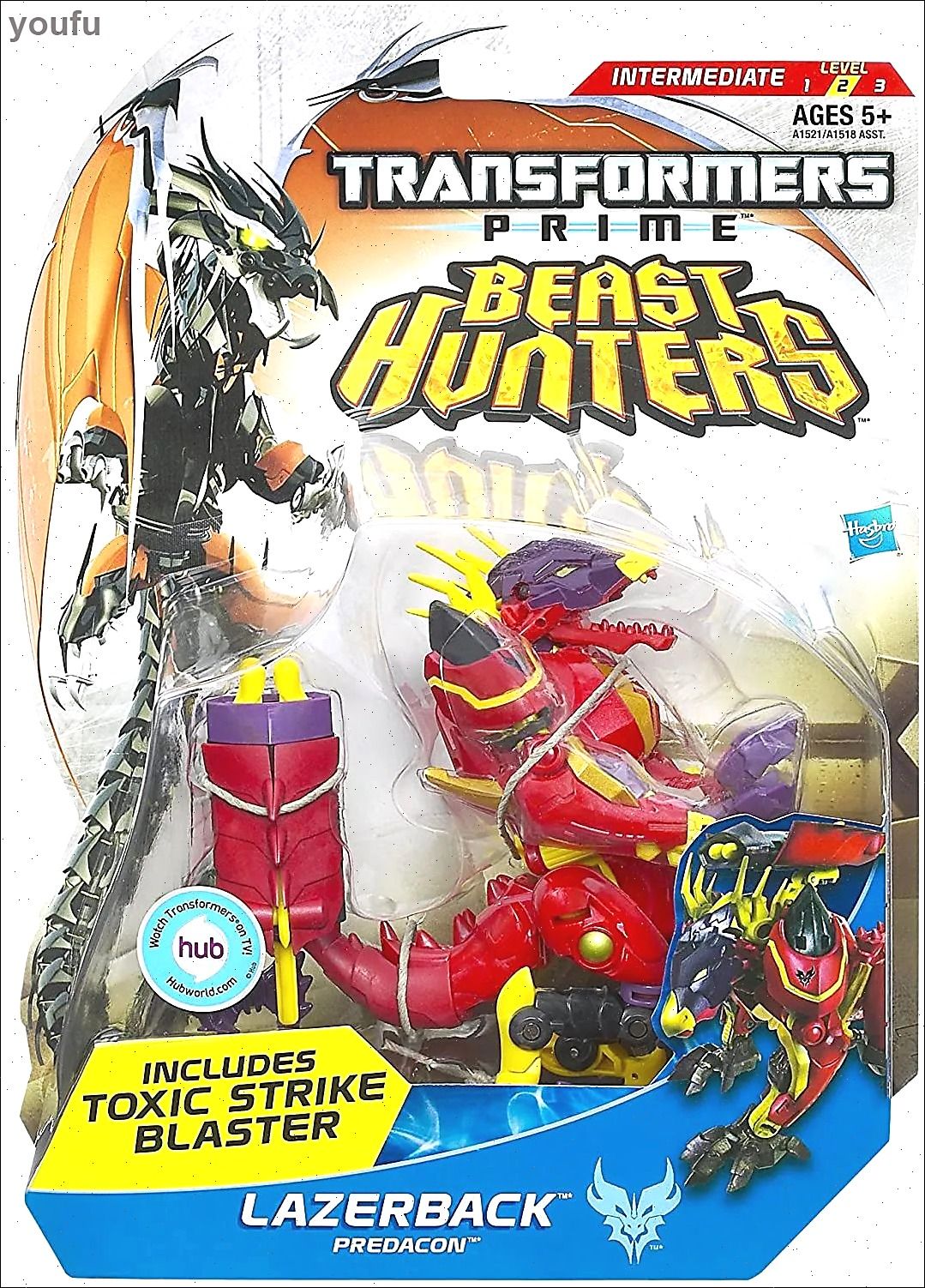 Фигурка Трансформеры Deluxe Class Lazerback Dragon
