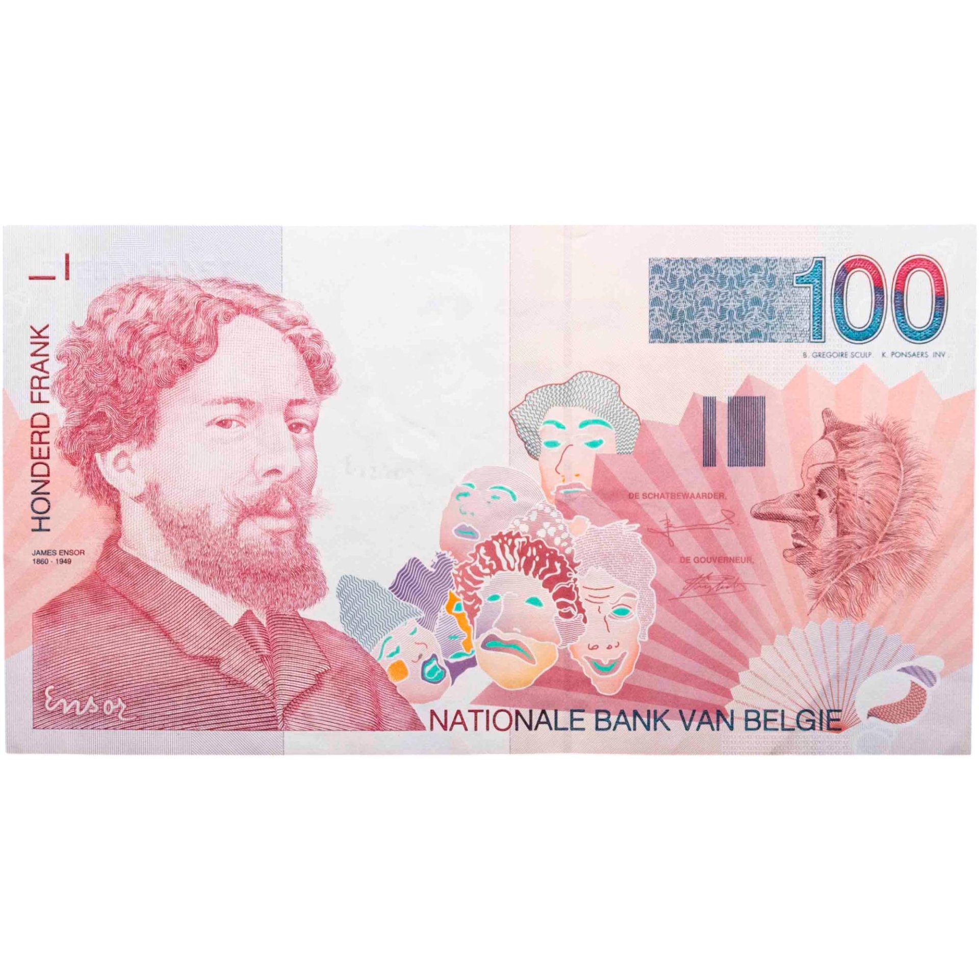 Бельгия 100 франков 1995 год Pick 1471
