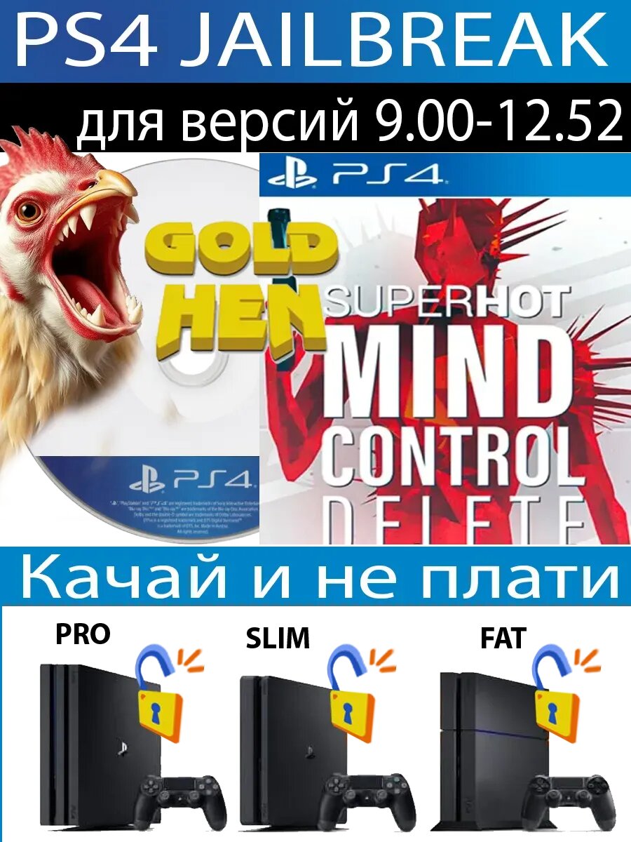 SUPERHOT: Mind Control Delet диск PS4 JB