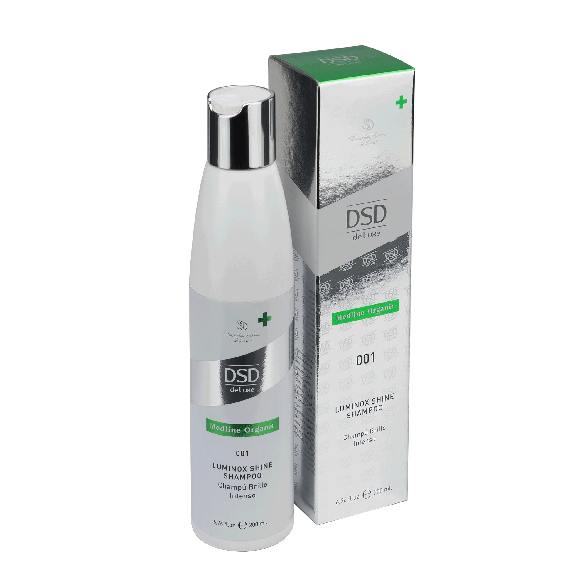 Шампунь для волос DSD de Luxe 001 Luminox Shine Shampoo, 200 мл
