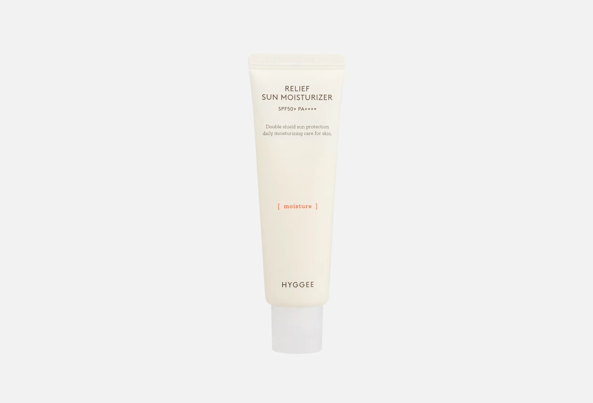 HYGGEE Relief Sun Moisturizer Солнцезащитный крем для лица SPF50+ PA++++ 50мл