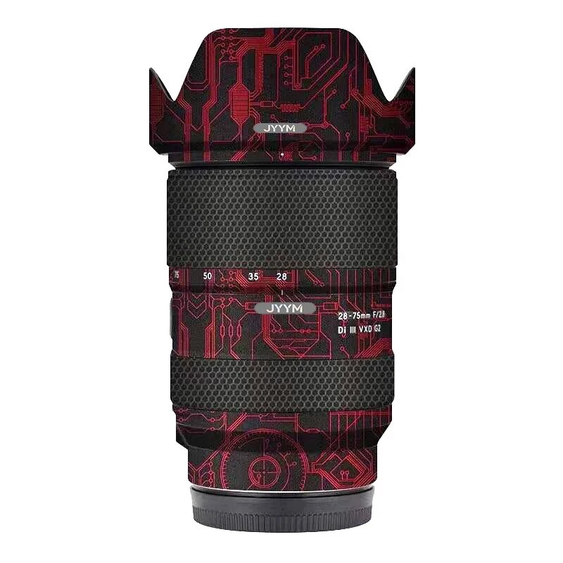 Защитная пленка для объектива Tamron 28-75mm F2.8 Di III VXD G2 Красный, 21 Circuit Red