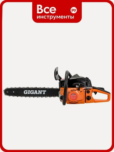 Изображение товара Бензопила Gigant GTSL-04, 2,6 л. с, антивибрационная система, шина 18", 52см³