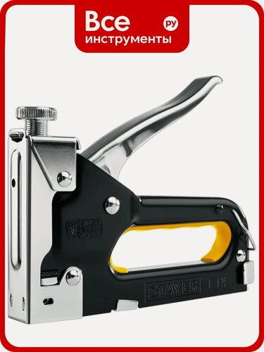 Изображение товара Cтальной cтеплер STAYER Max-53 тип 53 31501_z01, с тонкими материалами