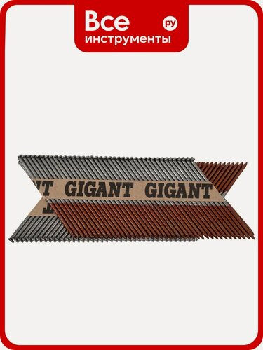 Изображение товара Реечный гвоздь по дереву 3,05x90 рифлёный, 2000шт. Gigant GGR-90-3RZ