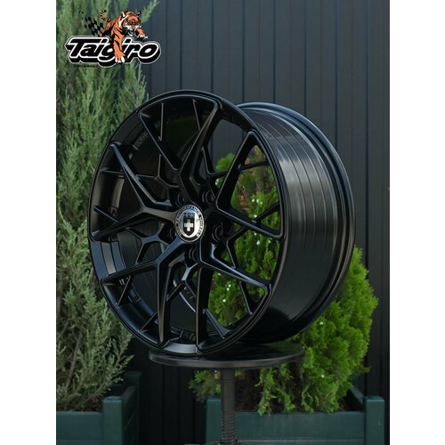 фото Taigiro топ дизайн колесный диск литой 17x7.5 pcd5x114.3 et38 d73.1 черный