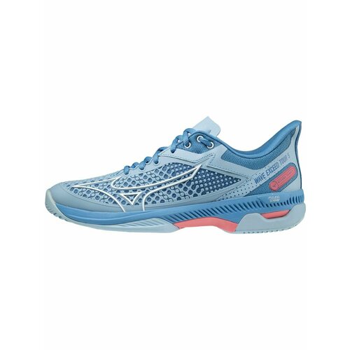 фото Кроссовки mizuno wave exceed tour 5 ac (w), полнота f (eu)/ на среднюю стопу, размер 7 uk, голубой