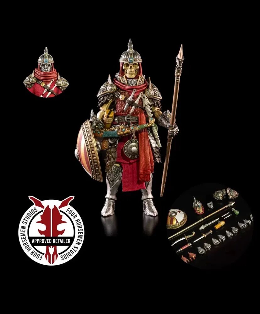 Four Horsemen & Mythic Legion, небольшие скульптуры, игровые коллекционные фигурки IP.