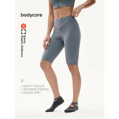 фото Велосипедки bodycore, размер 4xl, серый