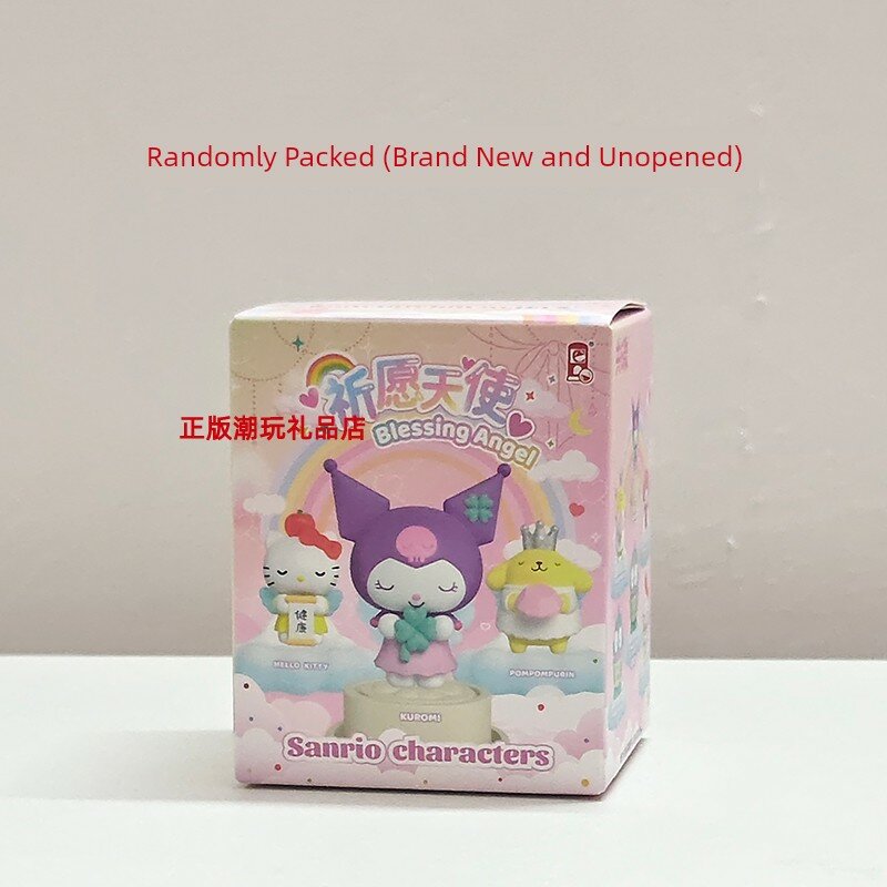 Подлинная коллекционная игрушка серии «Greeting Angel» от Sanrio, слепая упаковка, случайный экземпляр, с