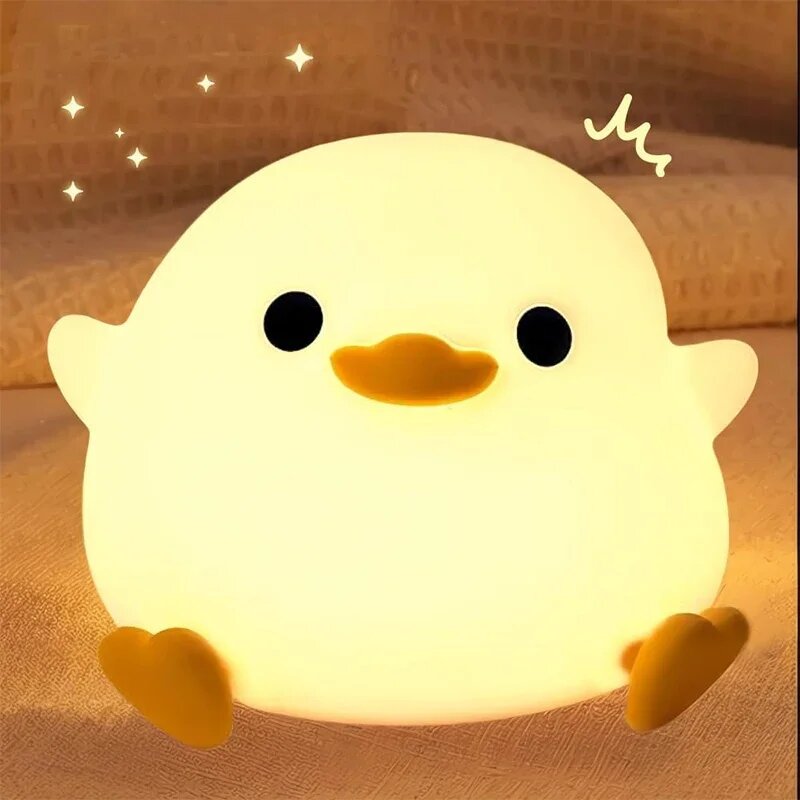 Ночник DoDo Duck Night Lamp, силикон