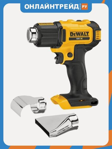 Изображение товара Пистолет горячего воздуха аккумуляторный Dewalt DCE530N, без АКБ и ЗУ