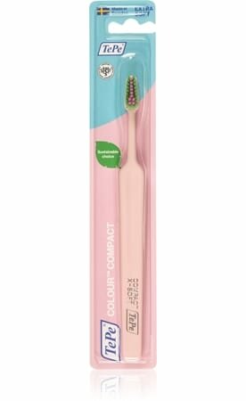 Зубная щетка TePe Colour Compact X-Soft, желтый, 1 шт