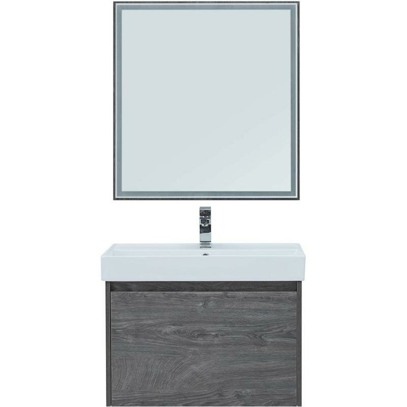 Комплект мебели для ванной Aquanet Nova Lite 75 242295 подвесной Дуб рошелье