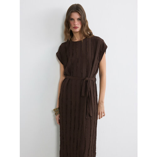 фото Сарафан lc waikiki, размер 40 eu, dark brown