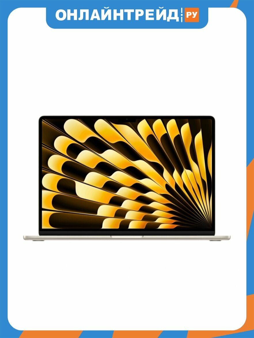 Ноутбук Apple MacBook Air 13.6"/2026/10-core M5 chip 10-core GPU/16GB/1TB SSD, A3449, MDHC4HN/A, Starlight