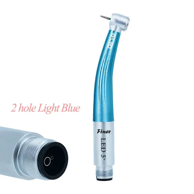 Finer Стоматологическая турбина LED 5+ Light blue B2