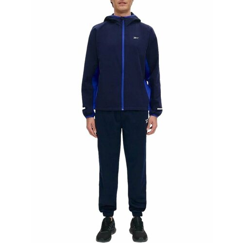 фото Олимпийка reebok id lightweight track top, размер 2xl, , синий