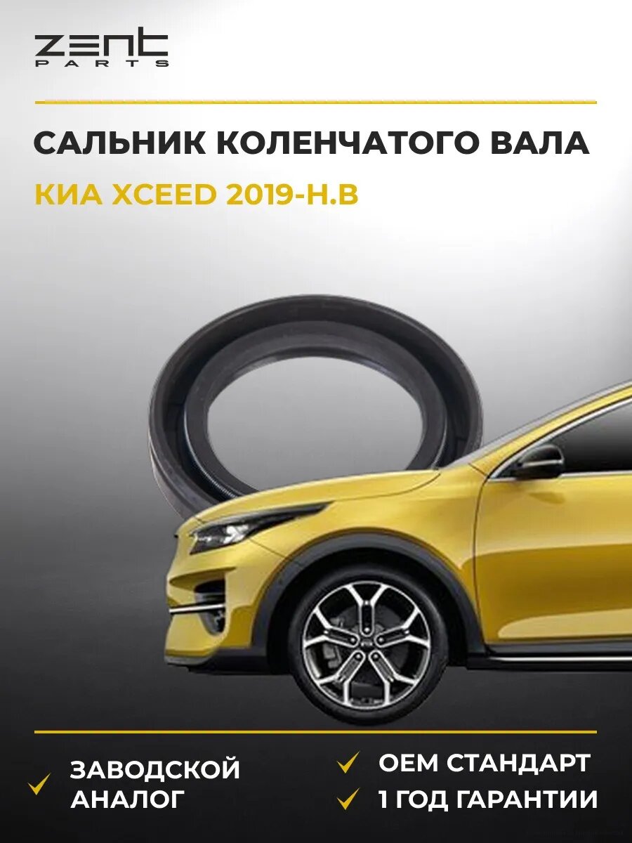 Сальник коленчатого вала передний Zentparts Z26869 Киа Xceed Kia Xceed CD с 2019