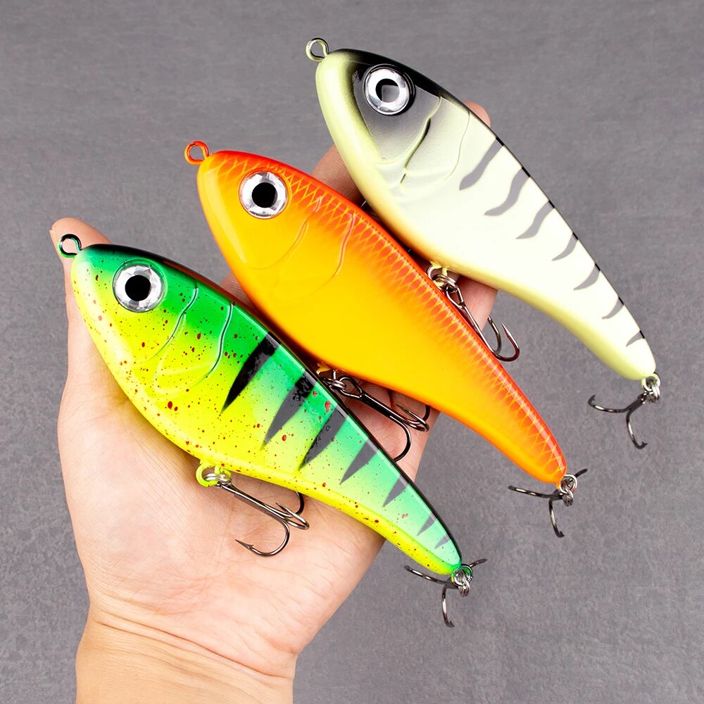 Magnisher набор воблеров 3 шт, 12 см, медленно тонущие CC36-3PCS SET2