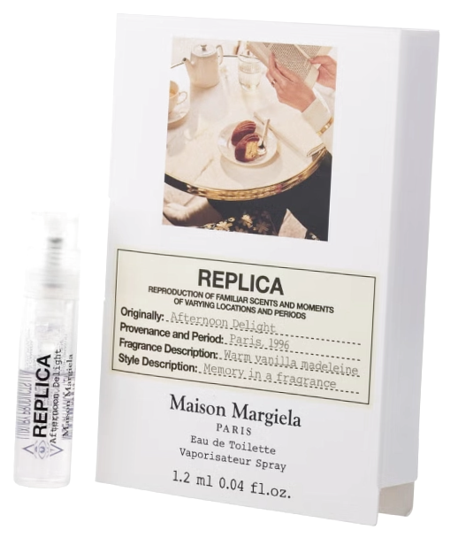 Проба парфюма Maison Margiela Replica Afternoon Delight 1.2 / Туалетная вода Мейсон Марджела Реплика Афтернун Делайт миниатюра