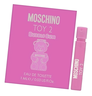 Стойкий аромат Moschino Toy 2 Bubble Gum пробник 1 / Туалетная вода Москино Той 2 Бабл Гам миниатюра / Сэмпл парфюма