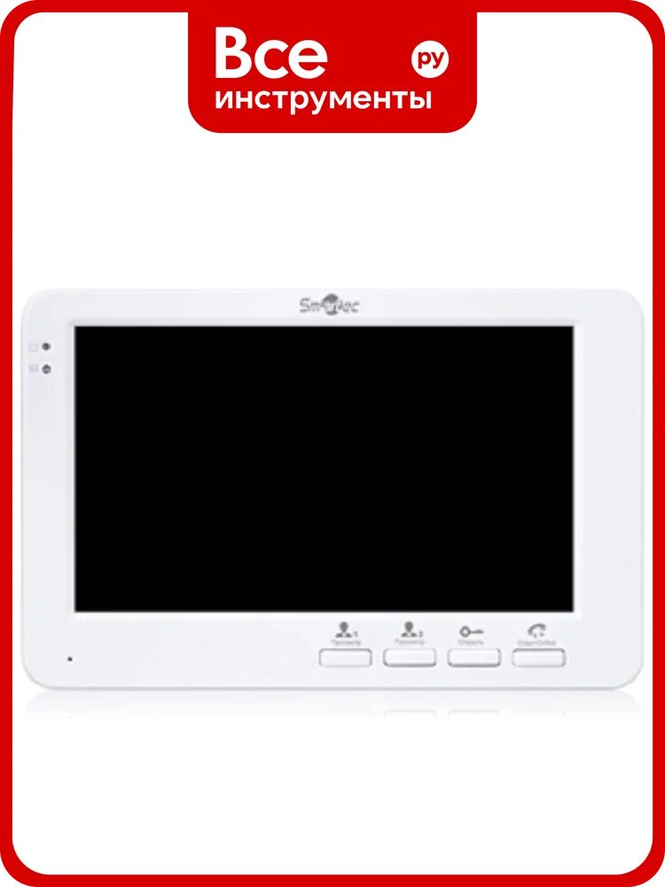 Монитор видеодомофона Smartec ST-MS107-WT 7, белый smkd0373