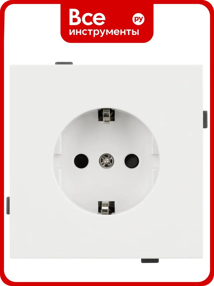 Механизм электрической розетки Arlight SCT-TENDO-MEU1-SFPL-WH 1шт 054641