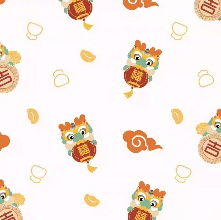 Нагрудник из хлопка ABDL с мультяшным рисунком