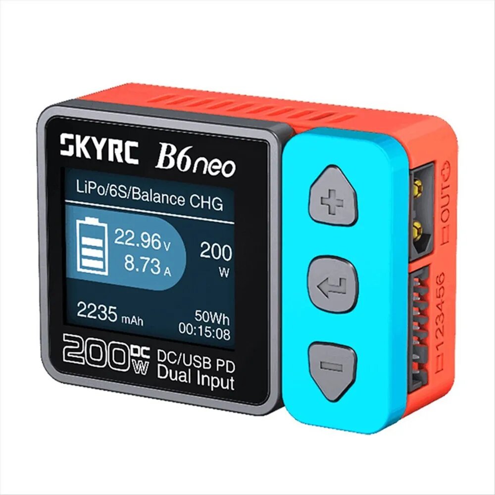Умное зарядное устройство SkyRC B6 Neo для балансировки литий-полимерных аккумуляторов
