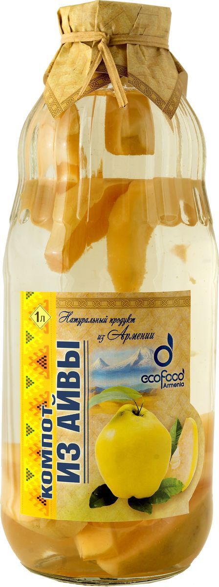 Компот ECOFOOD из Айвы /стекло/ 1000мл