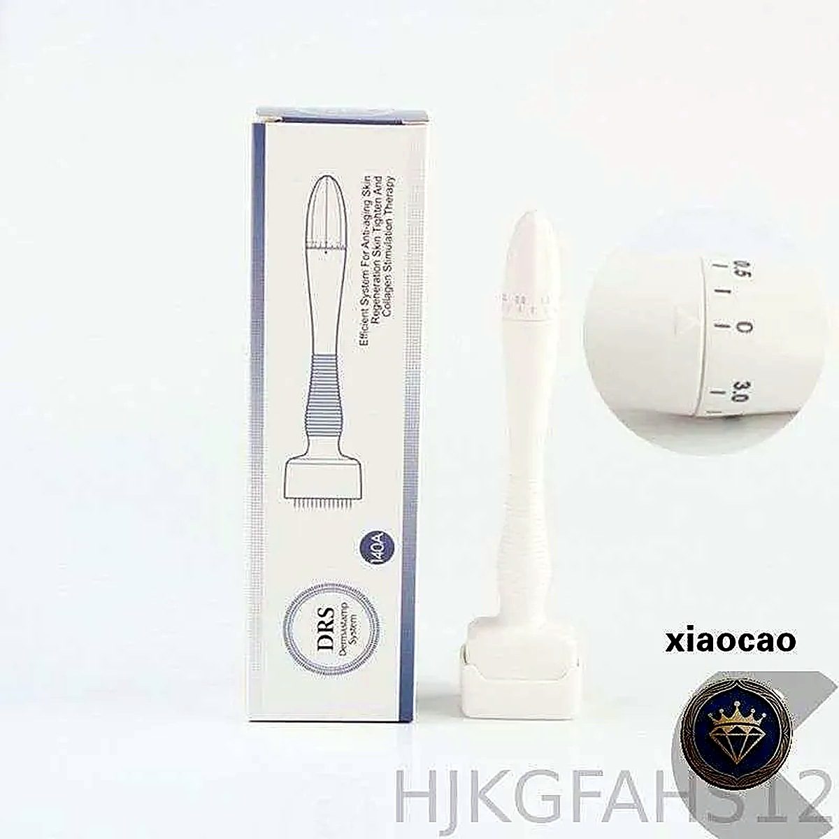Дермаштамп с регулятором иглы от 0 до 3,0 мм DermaStamp Pen DRS (140 игл)
