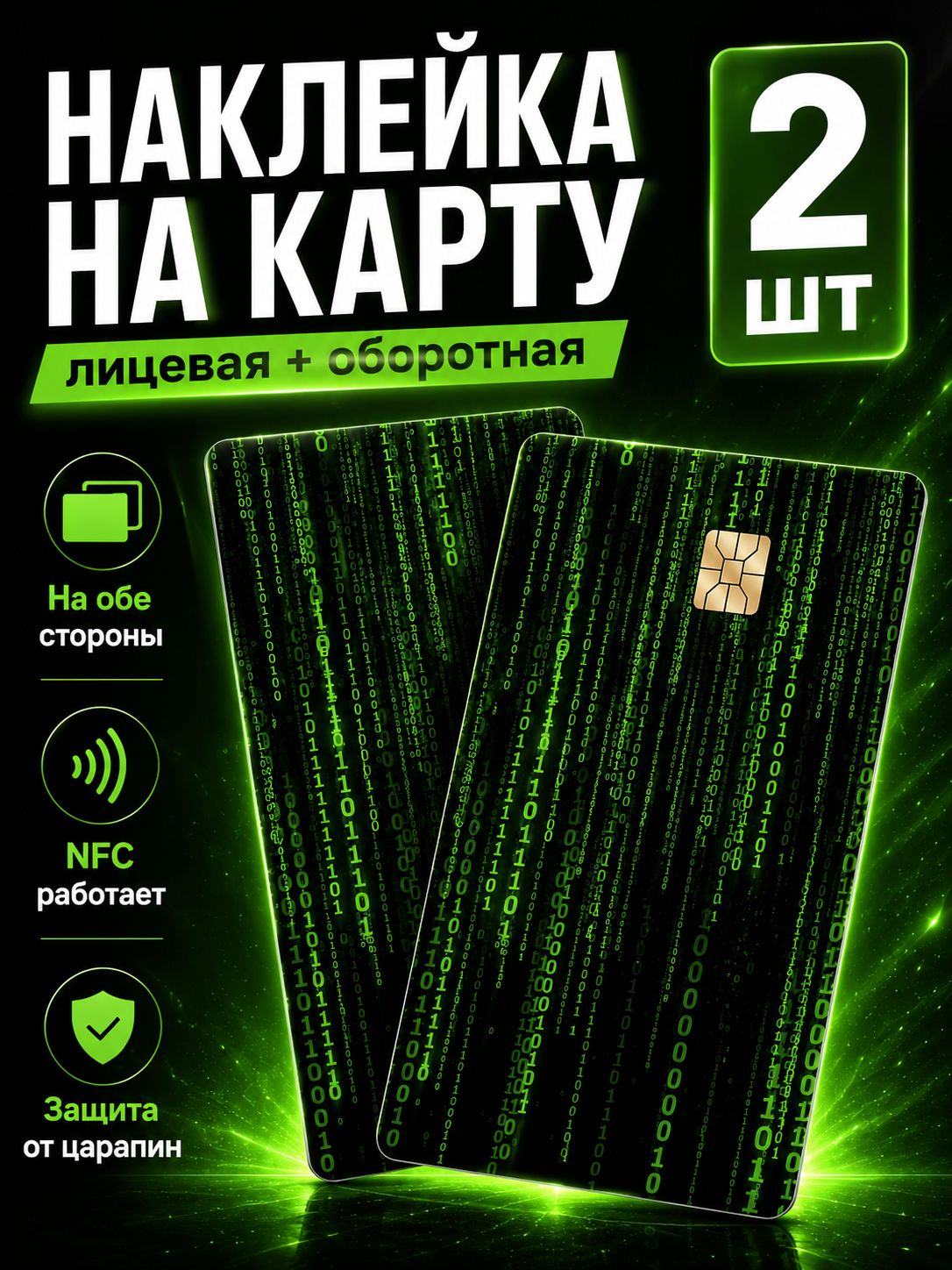 Наклейкидля банковской карты