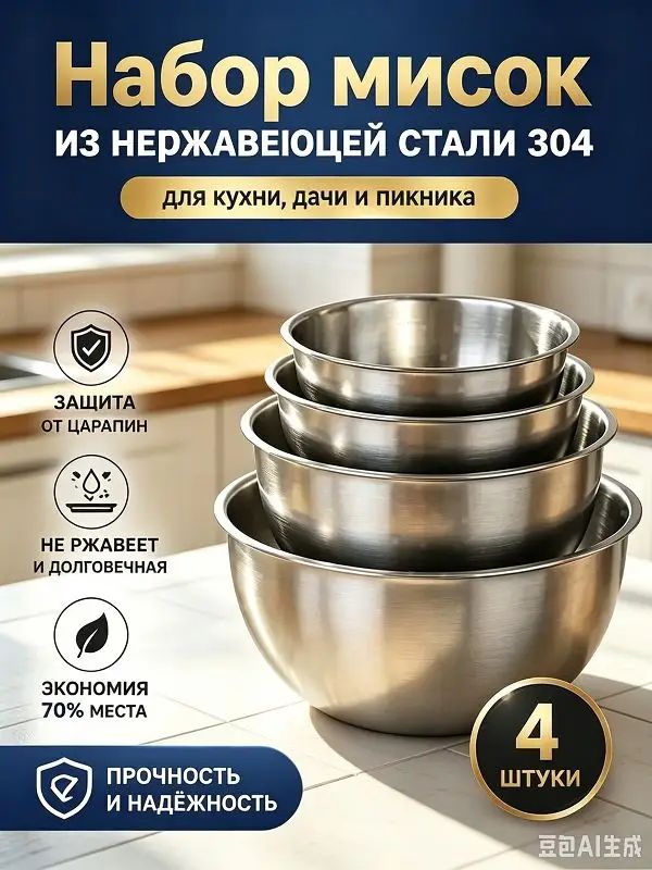Протирка овощей, фруктов, ягод, диаметр 20 см, 4 предм.