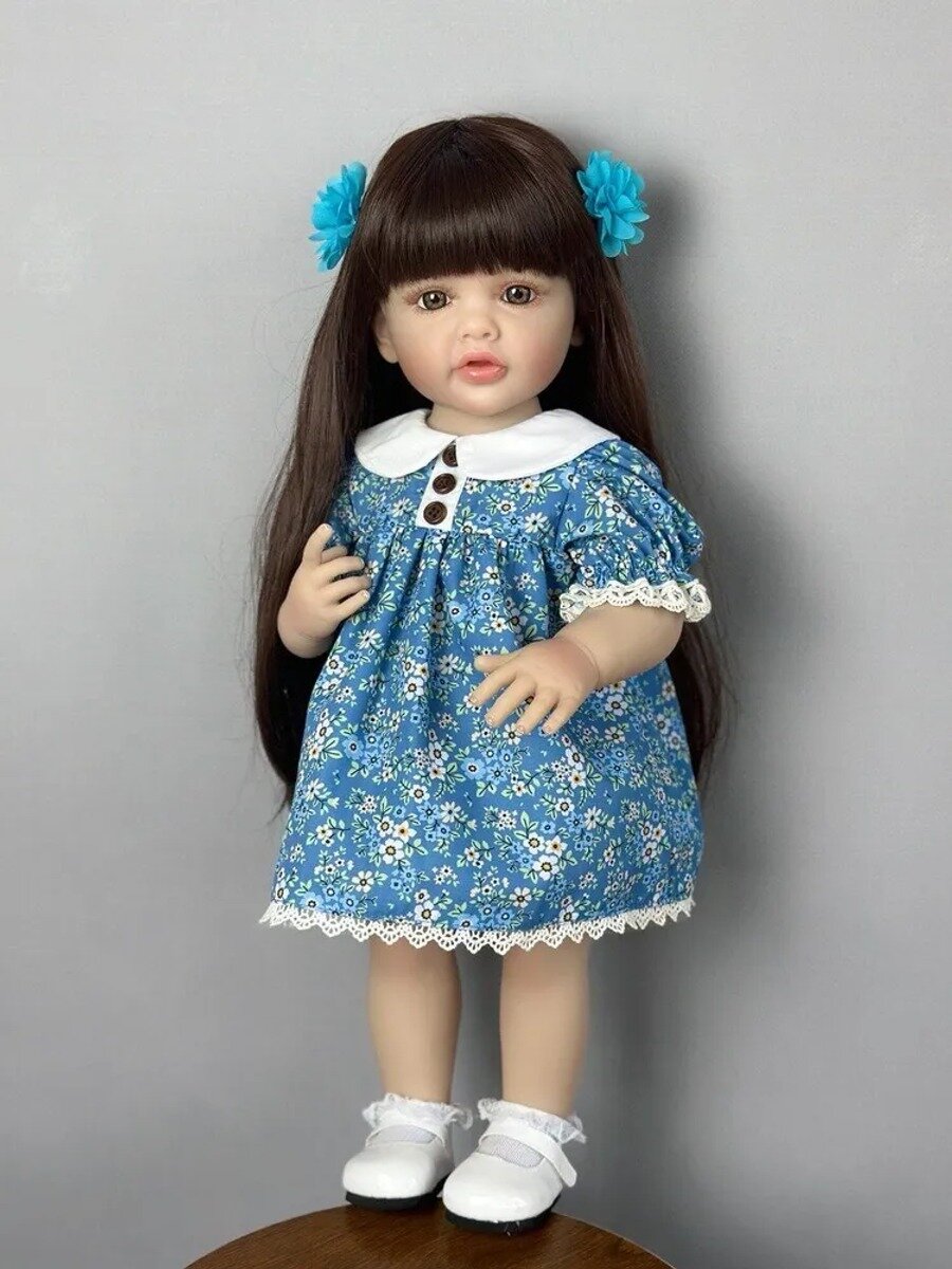 BZDOLL Кукла реборн 55CM реалистичная виниловая Игрушки, стандартная модель
