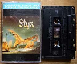 Аудиокассета STYX 'Equinox' (1975 RI Canada press, Dolby, CS-69934, mint/mint)(MC5309)