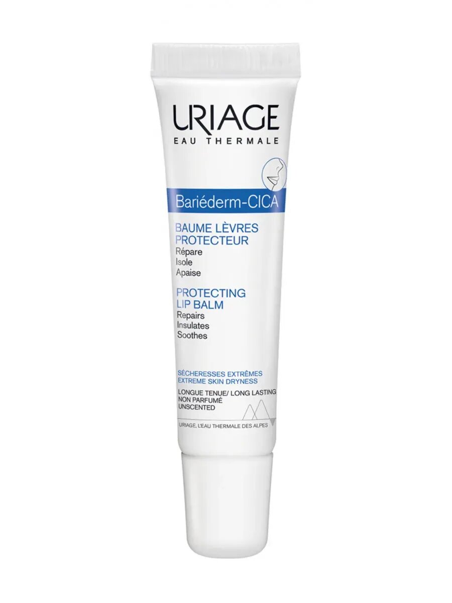 Uriage Bariederm Cica-Lips Protecting Balm Защищающий 15мл