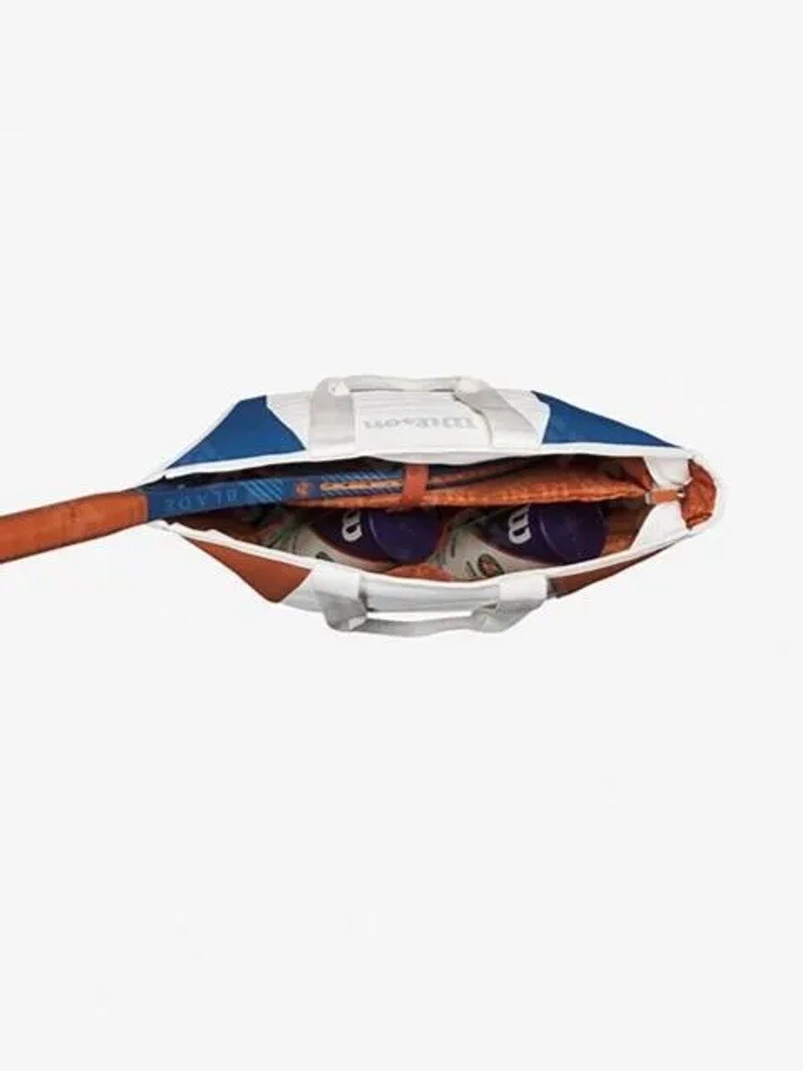 Сумка для теннисных ракеток Roland Garros Tote Bag 2024, 52 18,5 см, на плечо, без застежки