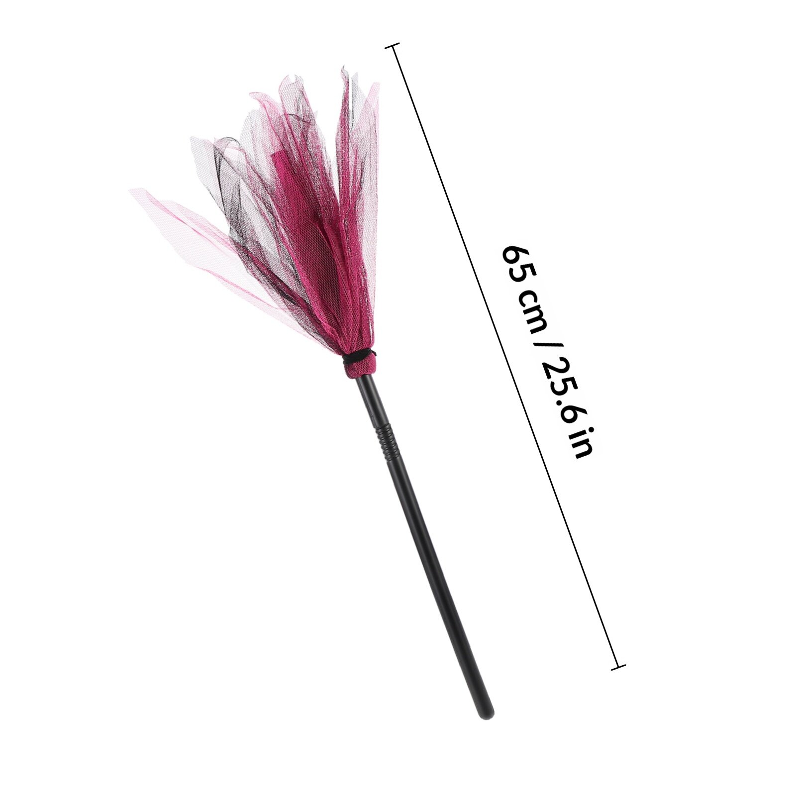 Смешная Метла Ведьмы 1 Шт Костюм Для Хэллоуина Прочный Материал 65x10 См