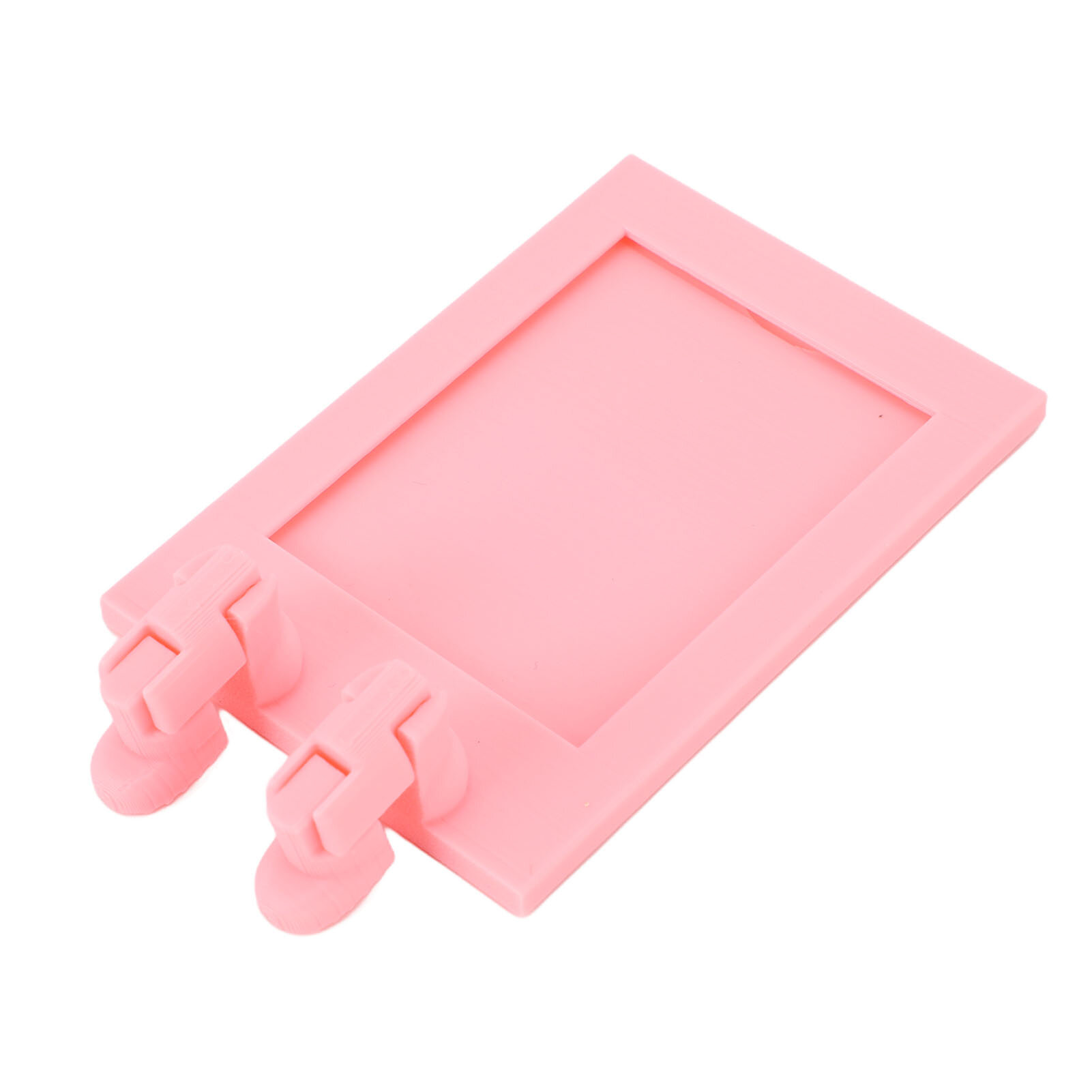 Фоторамка wallet sized, 3 дюйма, розовая, пластиковая, для дома и работы, с уникальным дизайном