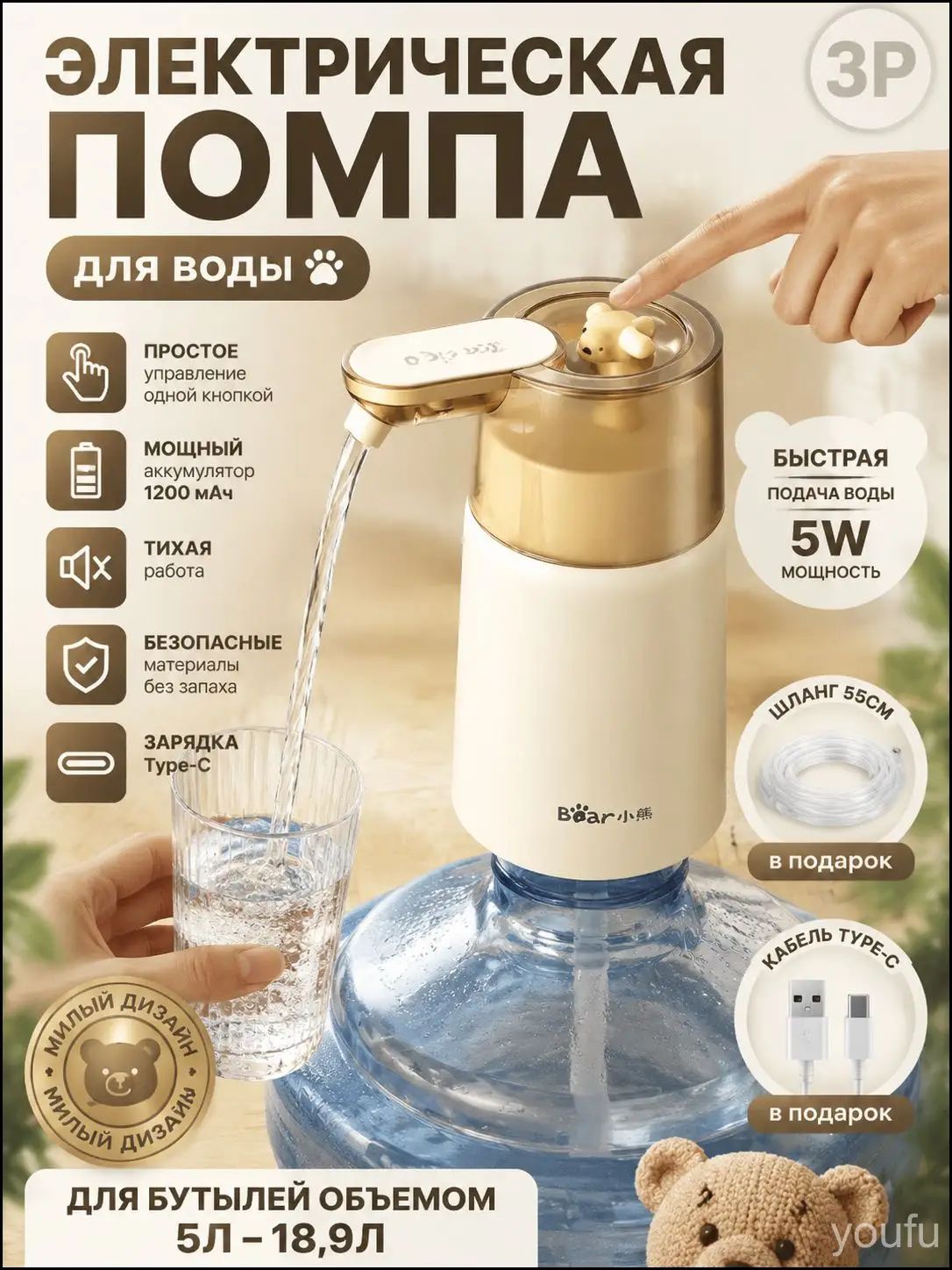 Эксклюзивный дозатор для воды 1