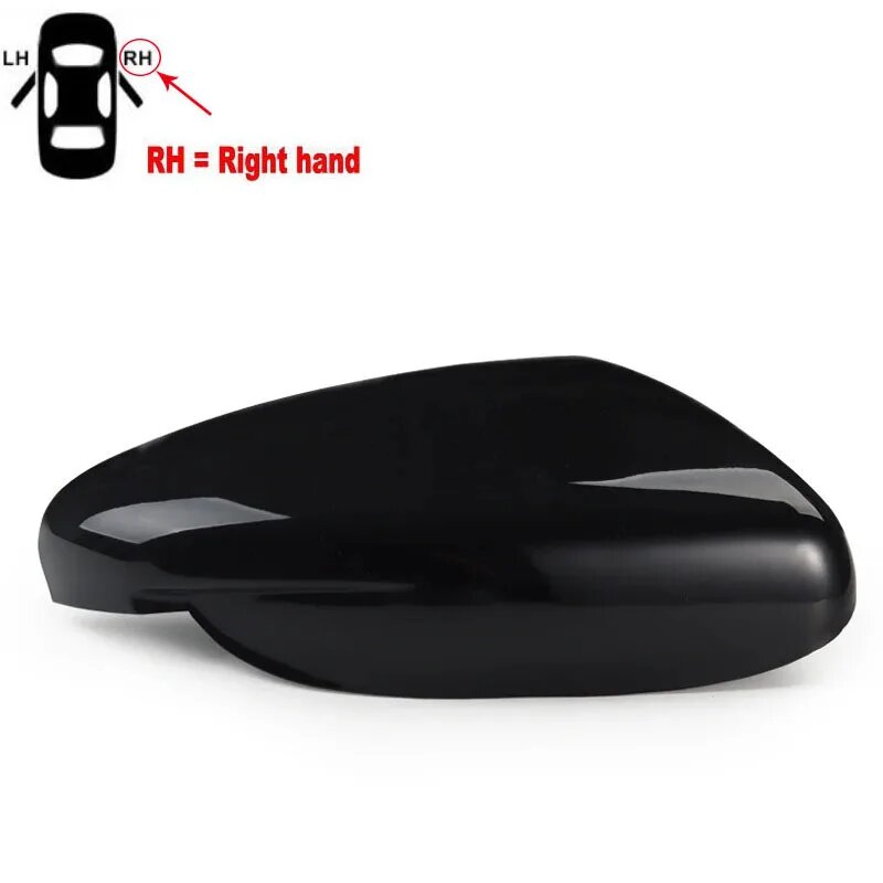 Подходит для крышки зеркала заднего вида Kia Ceed R black