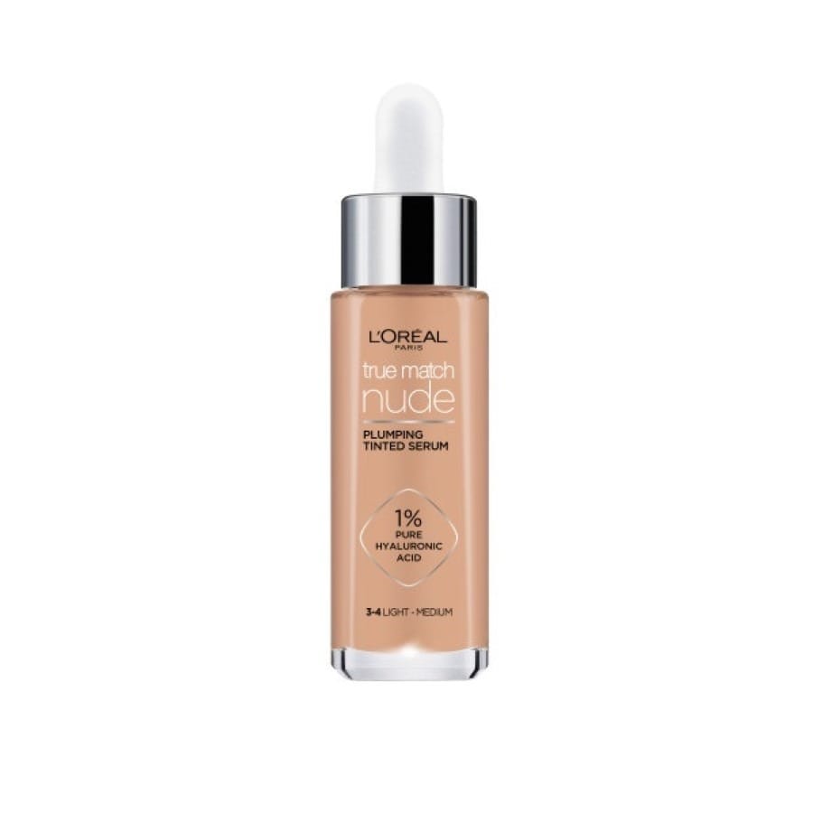 Тональный крем L'Oreal Paris True Match Nude, оттенок 3-4 Light Medium, 30 мл
