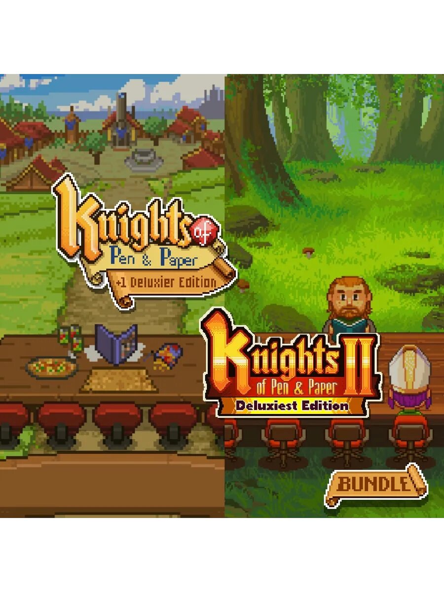 Knights of Pen and Paper Bundle PS4 & PS5