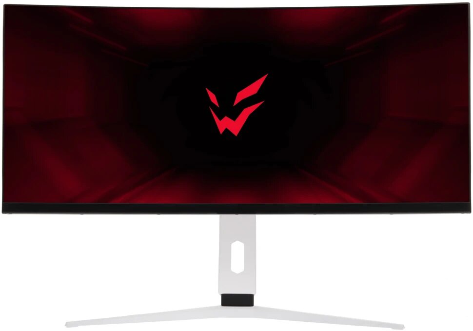 34" Монитор ARDOR GAMING QUASAR AQW34H3, 3440x1440, 180 Гц, VA, 4000:1, 350 Кд/м², 1500R, белый