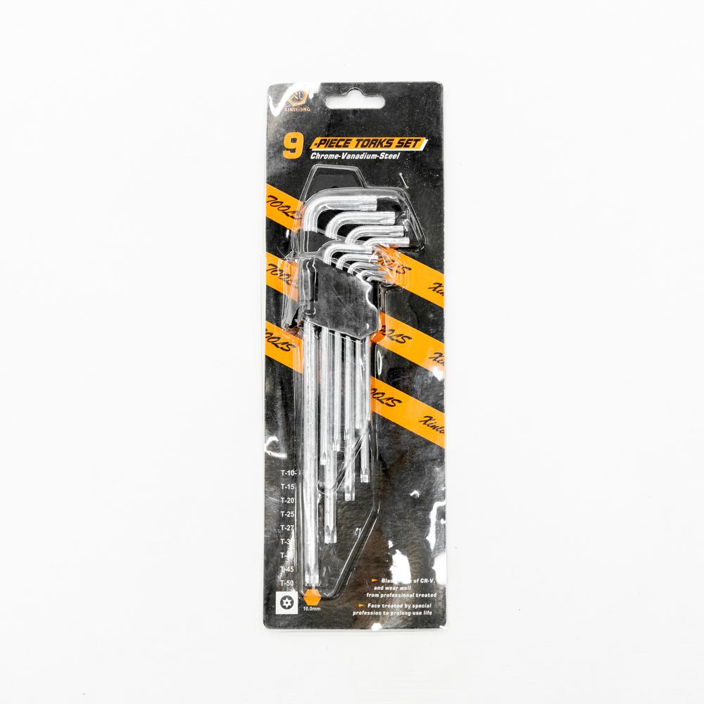 Набор угловых ключей Torx XINLOGN (9 ключей)