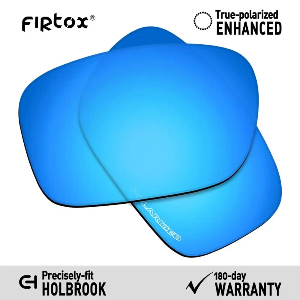 Поляризованные линзы Firtox для Oakley Holbrook Blue-Anti Salt